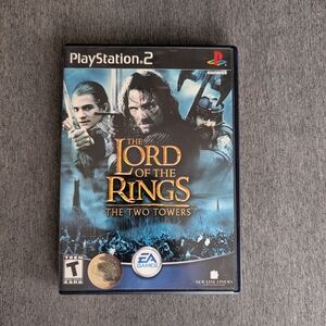 PS2 PlayStation 2 The Lord of the Rings The Two Towers Video Game 🎮